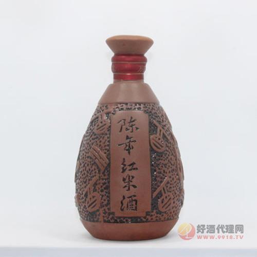 万安客家陈年红米酒陶瓷罐装