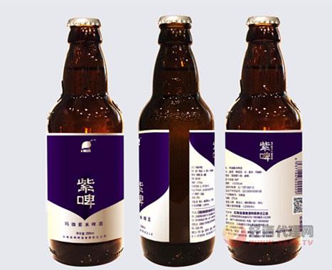 玛咖紫米啤酒296ml